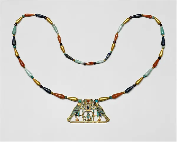 Pectoral and Necklace of Sithathoryunet with the Name of Senwosret II